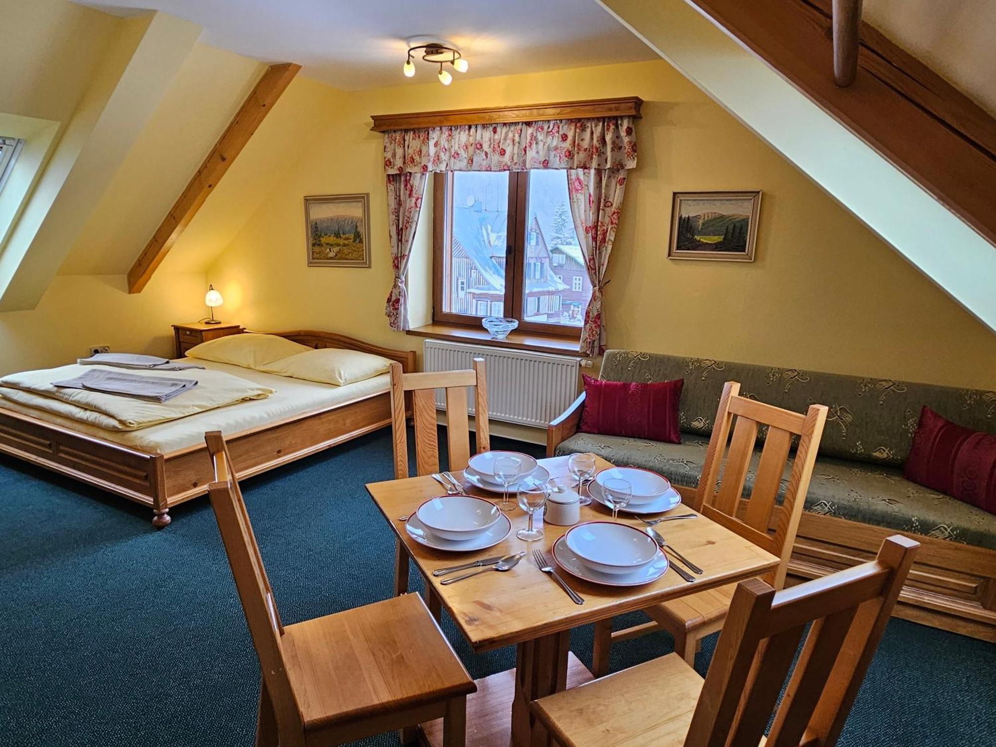 Happy House Apartments & Sauna Špindlerŭv Mlýn Kültér fotó