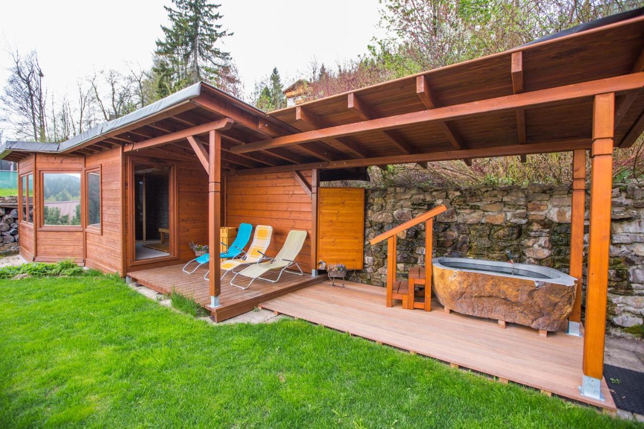 Happy House Apartments & Sauna Špindlerŭv Mlýn Kültér fotó